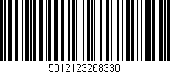 Código de barras (EAN, GTIN, SKU, ISBN): '5012123268330'
