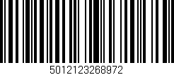 Código de barras (EAN, GTIN, SKU, ISBN): '5012123268972'