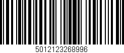 Código de barras (EAN, GTIN, SKU, ISBN): '5012123268996'