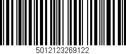 Código de barras (EAN, GTIN, SKU, ISBN): '5012123269122'