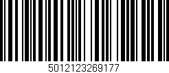 Código de barras (EAN, GTIN, SKU, ISBN): '5012123269177'