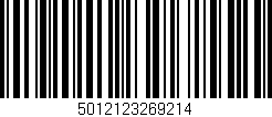 Código de barras (EAN, GTIN, SKU, ISBN): '5012123269214'