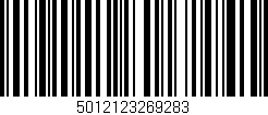 Código de barras (EAN, GTIN, SKU, ISBN): '5012123269283'