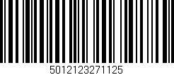 Código de barras (EAN, GTIN, SKU, ISBN): '5012123271125'