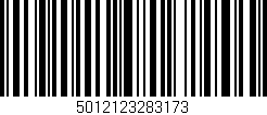 Código de barras (EAN, GTIN, SKU, ISBN): '5012123283173'