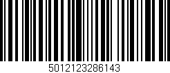 Código de barras (EAN, GTIN, SKU, ISBN): '5012123286143'