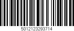 Código de barras (EAN, GTIN, SKU, ISBN): '5012123293714'