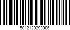 Código de barras (EAN, GTIN, SKU, ISBN): '5012123293806'