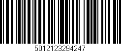 Código de barras (EAN, GTIN, SKU, ISBN): '5012123294247'