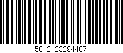 Código de barras (EAN, GTIN, SKU, ISBN): '5012123294407'
