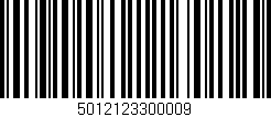 Código de barras (EAN, GTIN, SKU, ISBN): '5012123300009'