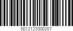 Código de barras (EAN, GTIN, SKU, ISBN): '5012123300207'
