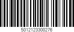 Código de barras (EAN, GTIN, SKU, ISBN): '5012123300276'