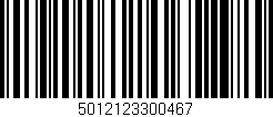 Código de barras (EAN, GTIN, SKU, ISBN): '5012123300467'