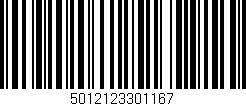 Código de barras (EAN, GTIN, SKU, ISBN): '5012123301167'