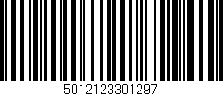 Código de barras (EAN, GTIN, SKU, ISBN): '5012123301297'