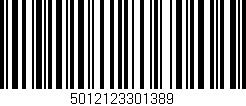 Código de barras (EAN, GTIN, SKU, ISBN): '5012123301389'