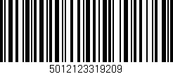 Código de barras (EAN, GTIN, SKU, ISBN): '5012123319209'