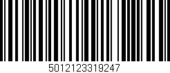 Código de barras (EAN, GTIN, SKU, ISBN): '5012123319247'