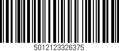 Código de barras (EAN, GTIN, SKU, ISBN): '5012123326375'