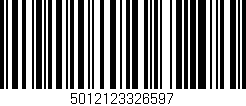 Código de barras (EAN, GTIN, SKU, ISBN): '5012123326597'