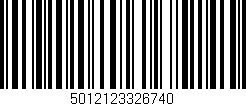 Código de barras (EAN, GTIN, SKU, ISBN): '5012123326740'