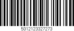 Código de barras (EAN, GTIN, SKU, ISBN): '5012123327273'