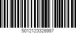 Código de barras (EAN, GTIN, SKU, ISBN): '5012123328997'