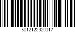 Código de barras (EAN, GTIN, SKU, ISBN): '5012123329017'