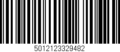 Código de barras (EAN, GTIN, SKU, ISBN): '5012123329482'