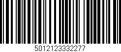 Código de barras (EAN, GTIN, SKU, ISBN): '5012123332277'