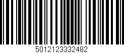 Código de barras (EAN, GTIN, SKU, ISBN): '5012123332482'