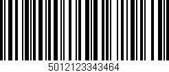 Código de barras (EAN, GTIN, SKU, ISBN): '5012123343464'