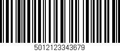 Código de barras (EAN, GTIN, SKU, ISBN): '5012123343679'