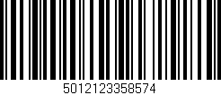 Código de barras (EAN, GTIN, SKU, ISBN): '5012123358574'