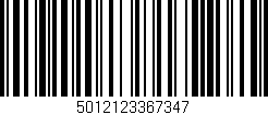 Código de barras (EAN, GTIN, SKU, ISBN): '5012123367347'