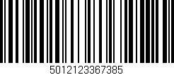Código de barras (EAN, GTIN, SKU, ISBN): '5012123367385'