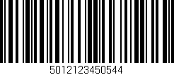 Código de barras (EAN, GTIN, SKU, ISBN): '5012123450544'