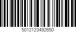 Código de barras (EAN, GTIN, SKU, ISBN): '5012123492650'