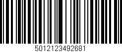 Código de barras (EAN, GTIN, SKU, ISBN): '5012123492681'