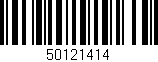 Código de barras (EAN, GTIN, SKU, ISBN): '50121414'