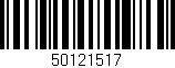 Código de barras (EAN, GTIN, SKU, ISBN): '50121517'