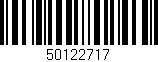 Código de barras (EAN, GTIN, SKU, ISBN): '50122717'