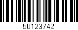 Código de barras (EAN, GTIN, SKU, ISBN): '50123742'
