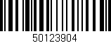 Código de barras (EAN, GTIN, SKU, ISBN): '50123904'