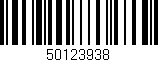 Código de barras (EAN, GTIN, SKU, ISBN): '50123938'