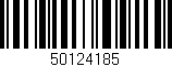 Código de barras (EAN, GTIN, SKU, ISBN): '50124185'