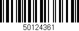 Código de barras (EAN, GTIN, SKU, ISBN): '50124361'
