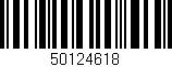 Código de barras (EAN, GTIN, SKU, ISBN): '50124618'