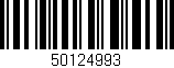 Código de barras (EAN, GTIN, SKU, ISBN): '50124993'